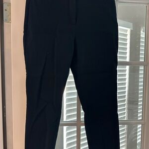 LOFT Midnight Black Cropped Pants